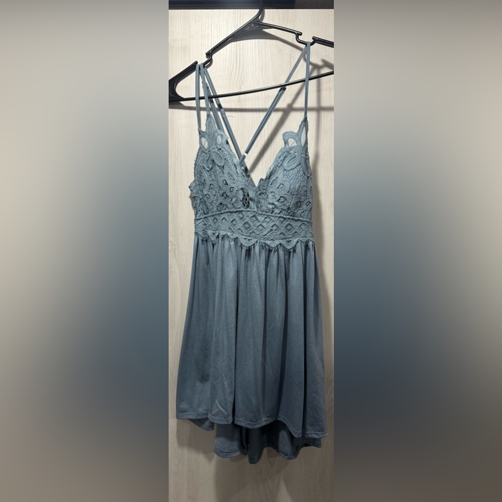 Liberty Love Teal Lace Dress
